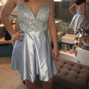 NWT rhinestone formal/ homecoming/ prom dress